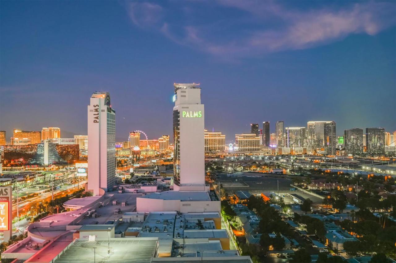 Huge Modern Luxury 17 Floor Panoramic Corner Suite With Open Balcony Las Vegas Extérieur photo