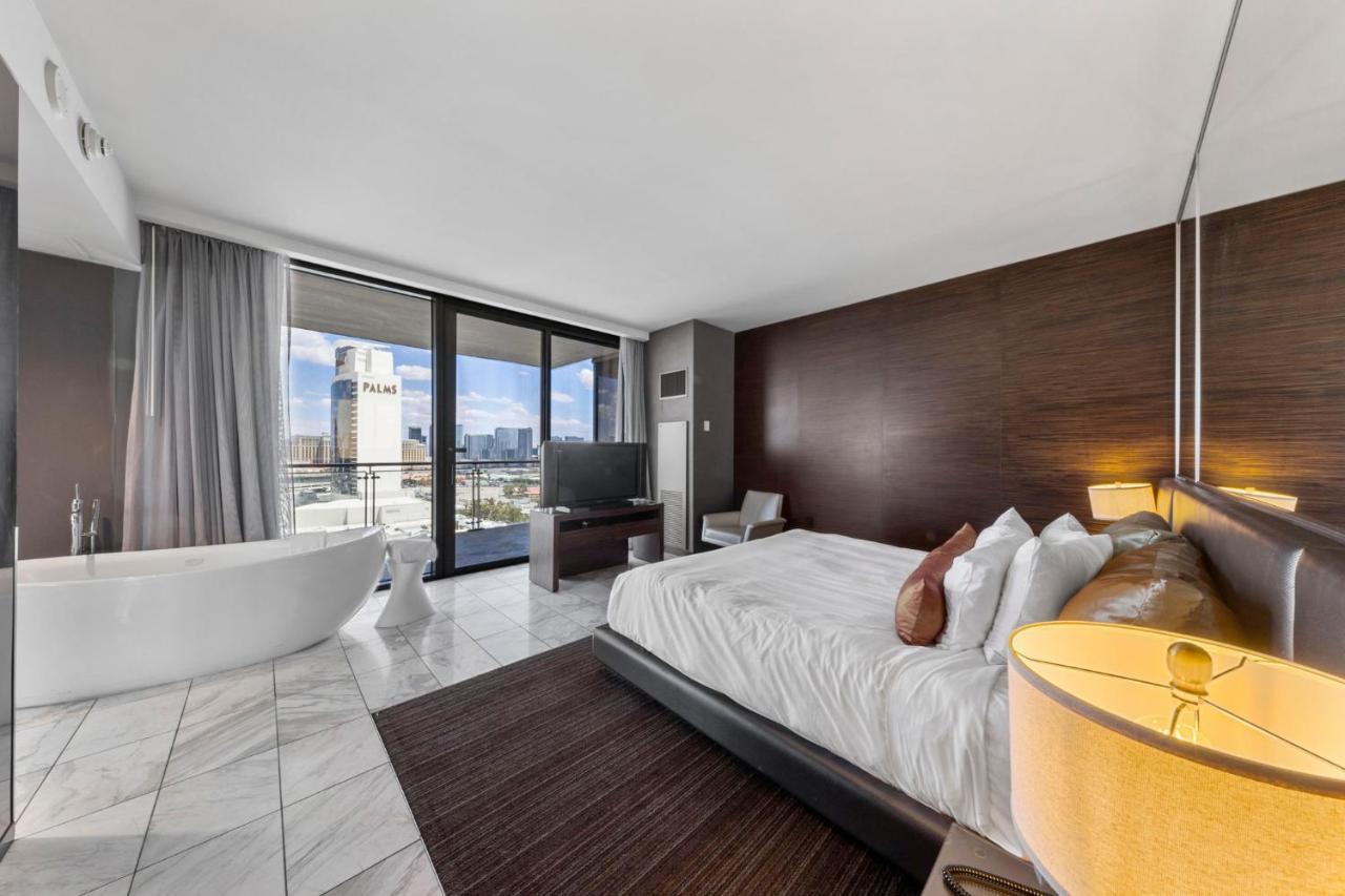 Huge Modern Luxury 17 Floor Panoramic Corner Suite With Open Balcony Las Vegas Extérieur photo